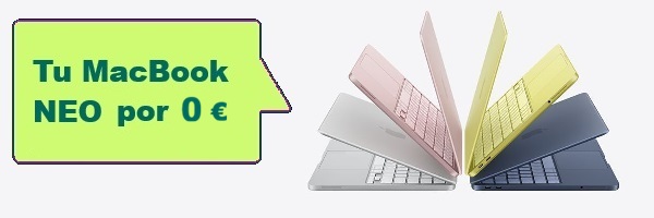 Tu MacBook NEO por 0 €