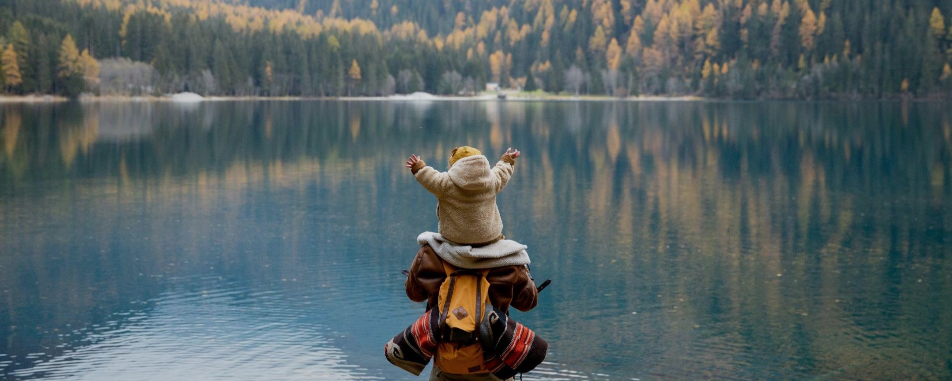 Aventura de pare i fill al llac