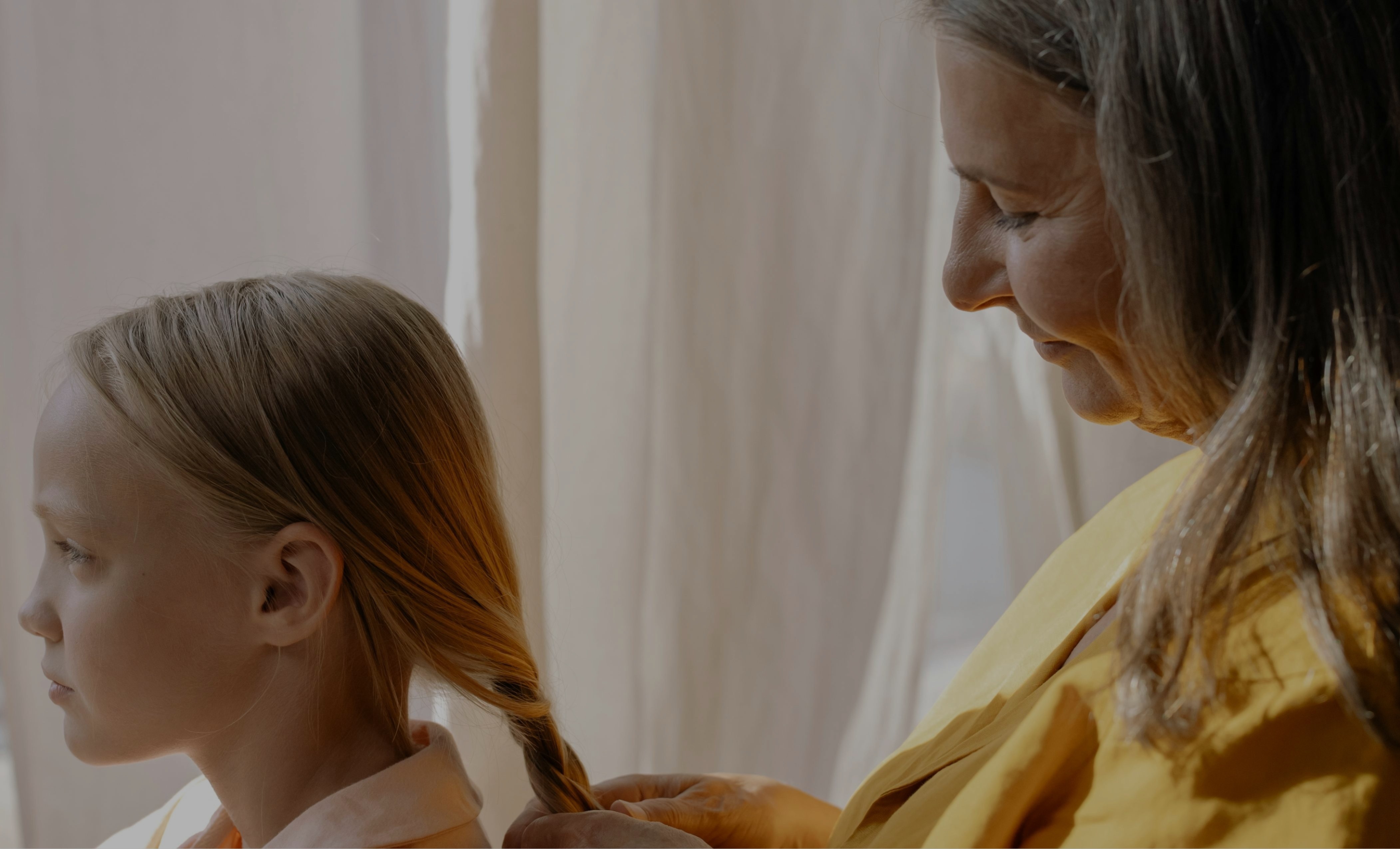 Àvia i neta: tranquil·litat i seguretat